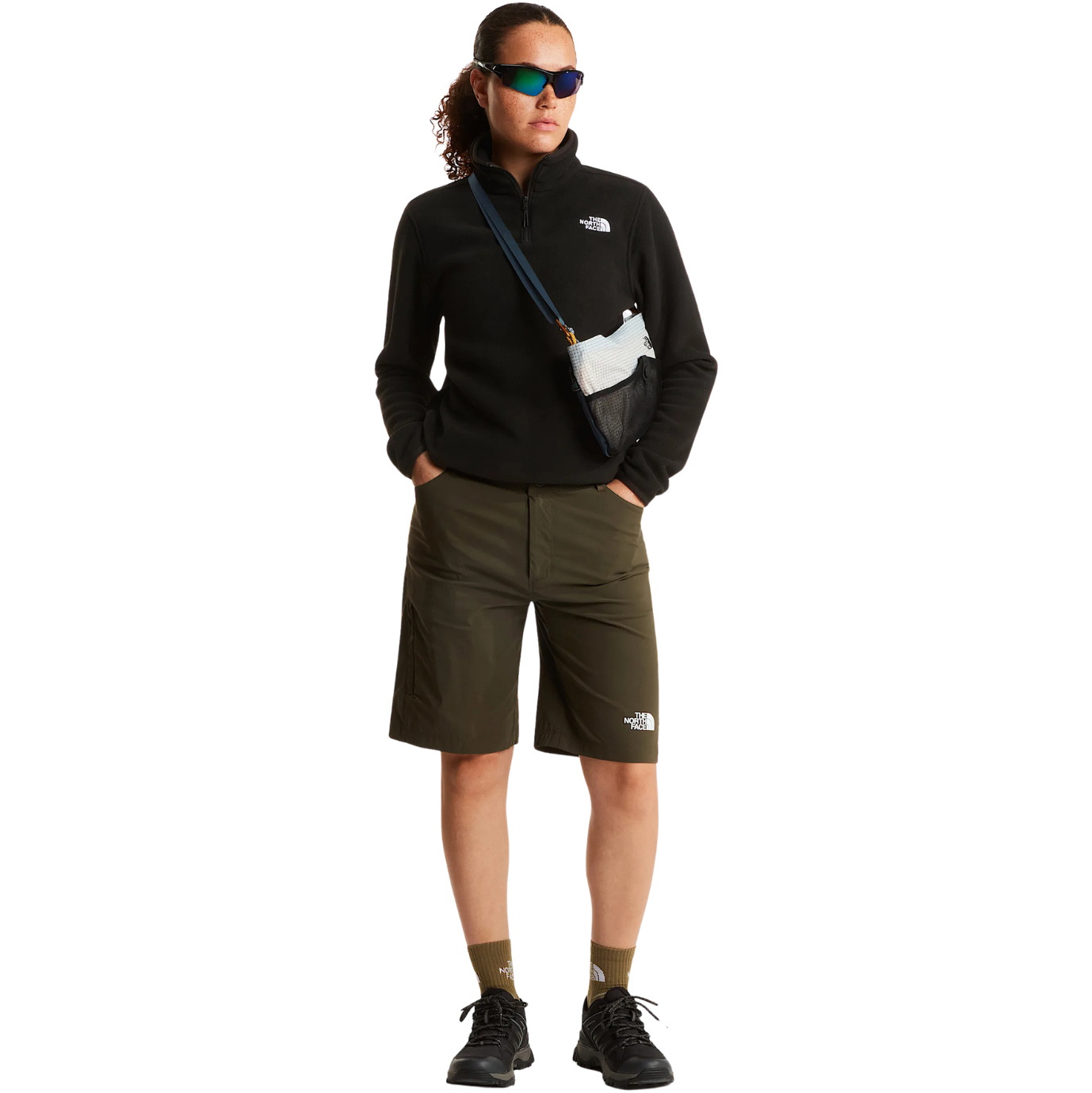 2026 The North Face Womens Glacier Fleece 1/4 Zip NF0A8D2J - Black